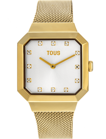 Relógio Karat Squared Gold Tous