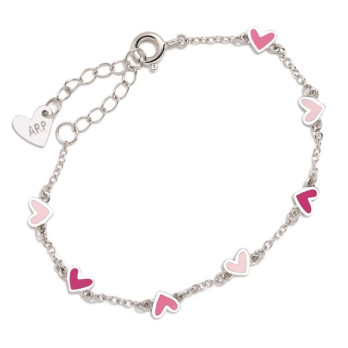 Pulseira Corações Rosa Agatha Ruiz de La Prada