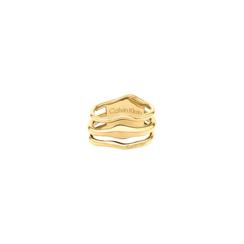 Anel Wavy Calvin Kein