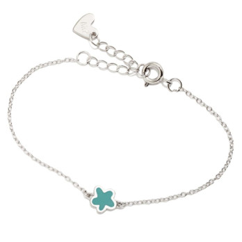 Pulseira Flor Azul Tiffany Agatha Ruiz de La Prada