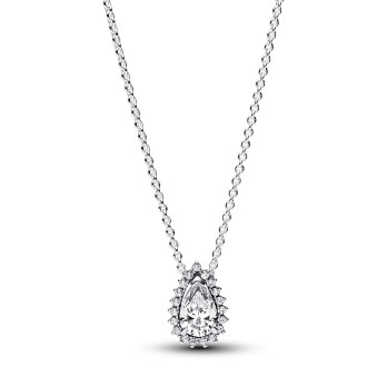 Colar Sparkling Pear Halo Pandora