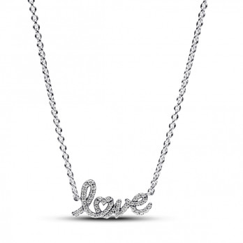 Colar Handwritten Love Collier Pandora