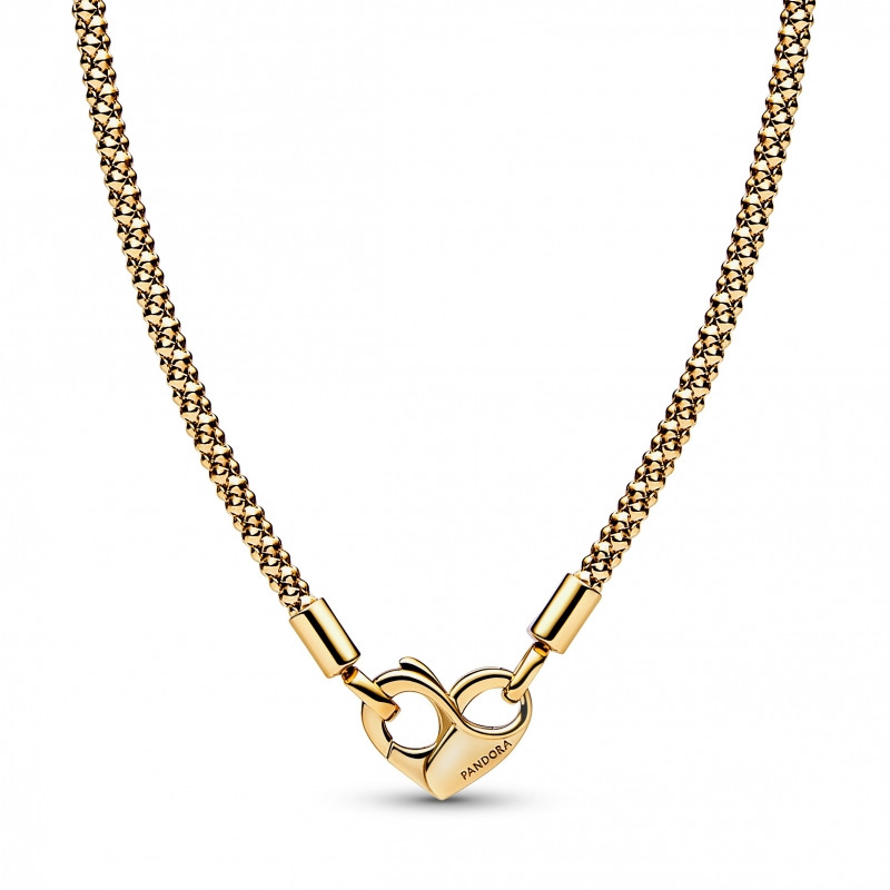 Colar Snake Chain Pandora 14k