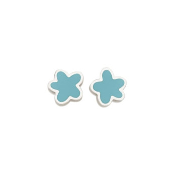 Brincos Flor Azul Agatha Ruiz de La Prada